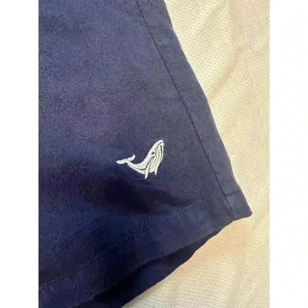 Yiume Navy Mid-Rise Straight Bermuda Shorts in Men's XXL NWT Blue - Picture 5 of 7